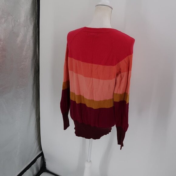 Mossimo Women's Colorful Striped Sweater Size XL - Picture 7 of 7